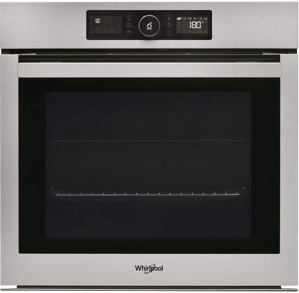 Four encastrable pyrolyse Whirlpool AKZ9629IX - Four pyrolyse Inox - multifonction - Chaleur tournante ou pulsée - 73 litres - Porte froide (4 vitres) - Classe énergétique A+