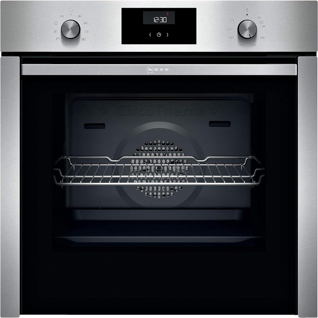 Neff B4CCE2AN0 Four encastrable N50 / 60 cm/A+ / 71 L/Acier inoxydable/Slide  Hide / 12 modes de fonctionnement